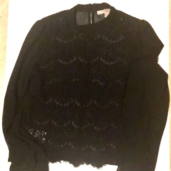 F21 sheer lace top - Picture 2 of 7